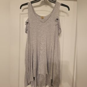 True Craft 2x tank top peek a boo blouse.